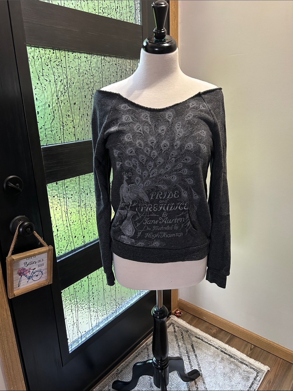Off the Shoulder Sweatshirt